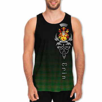 Gormley Irish Clan Men's Tank Top with Coat of Arms Erin Go Bragh Celtic Inspired