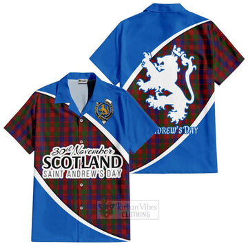 Gow Family Crest Tartan Hawaiian Shirt Celebrate Saint Andrew's Day in Style Kid - Tartan Vibes Clothing