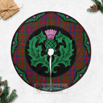 Gow Tartan Christmas Tree Skirt Scottish Thistle Style Casual Tree Skirts - Tartan Vibes Clothing