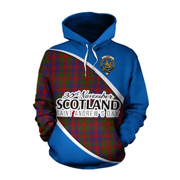 Gow Family Crest Tartan Cotton Hoodie Celebrate Saint Andrew's Day in Style Pullover Hoodie XS - Tartan Vibes Clothing