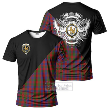 Gow Tartan T-Shirt with Family Crest and Military Logo Style Kid's Shirt - Tartan Vibes Clothing