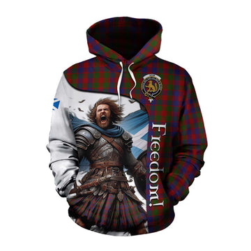 Gow Crest Tartan Cotton Hoodie Inspired by the Freedom of Scottish Warrior Pullover Hoodie XS - Tartan Vibes Clothing