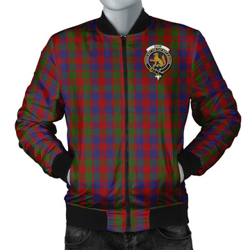 Gow Tartan Bomber Jacket with Family Crest