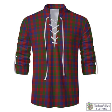 Gow Tartan Men's Scottish Traditional Jacobite Ghillie Kilt Shirt - Tartan Vibes Clothing