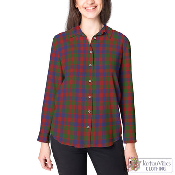 Gow Tartan Women's Casual Shirt - Tartan Vibes Clothing