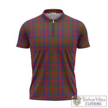 Gow Tartan Zipper Polo Shirt - Tartan Vibes Clothing