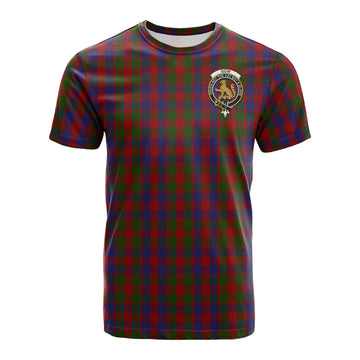 Gow Tartan T-Shirt with Family Crest
