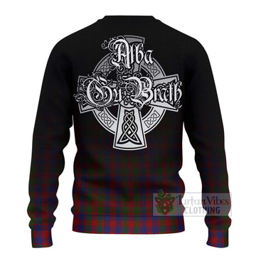 Gow Tartan Ugly Sweater Featuring Alba Gu Brath Family Crest Celtic Inspired - Tartan Vibes Clothing