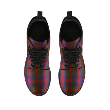 Gow Tartan Leather Boots