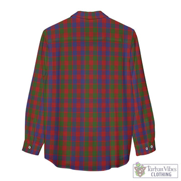Gow Tartan Womens Casual Shirt with Family Crest