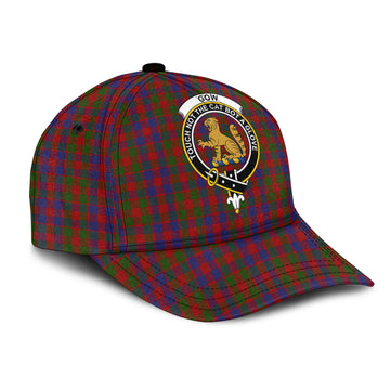 Gow Tartan Classic Cap with Family Crest
