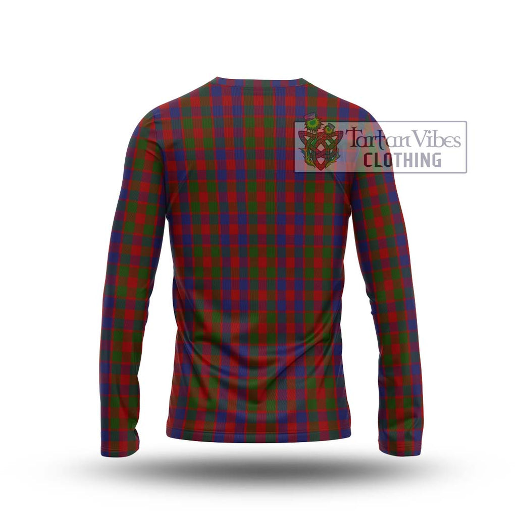 Gow Tartan Long Sleeve T-Shirt with Family Crest DNA In Me Style - Tartan Vibes Clothing
