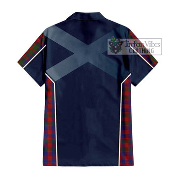 Gow Tartan Hawaiian Shirt with Family Crest and Lion Rampant Vibes Sport Style - Tartan Vibes Clothing