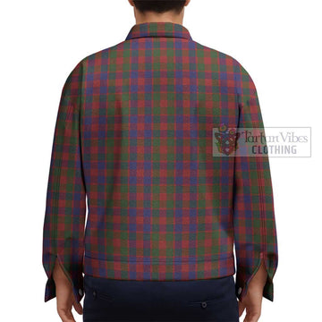 Gow Tartan Unisex Lapel Cotton Jacket - Tartan Vibes Clothing