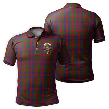 Gow Tartan Men's Polo Shirt with Family Crest - Tartan Vibes Clothing