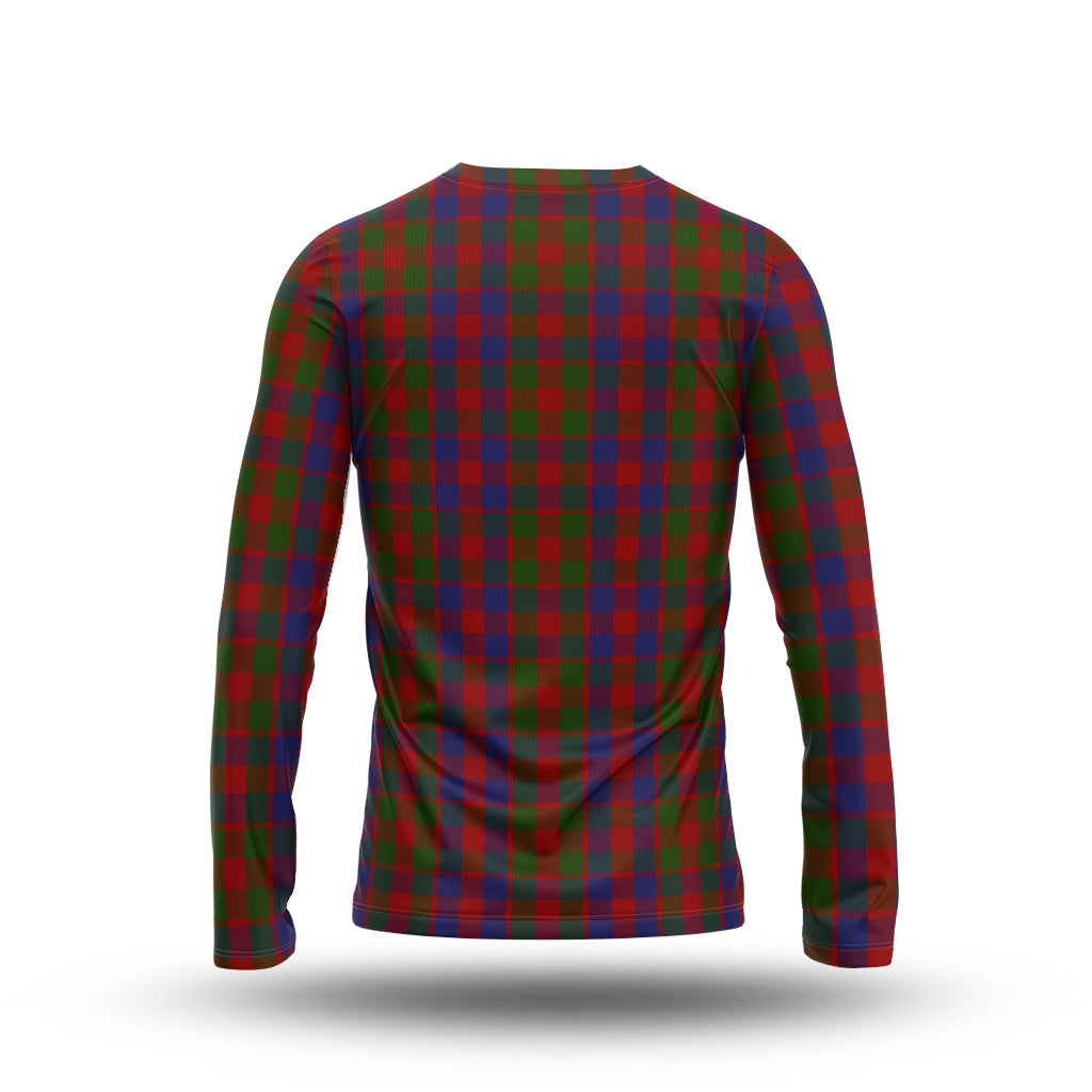 Gow Tartan Long Sleeve T-Shirt with Family Crest - Tartan Vibes Clothing