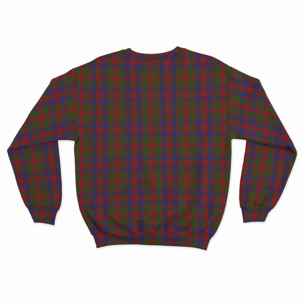 Gow Tartan Sweatshirt with Family Crest - Tartan Vibes Clothing