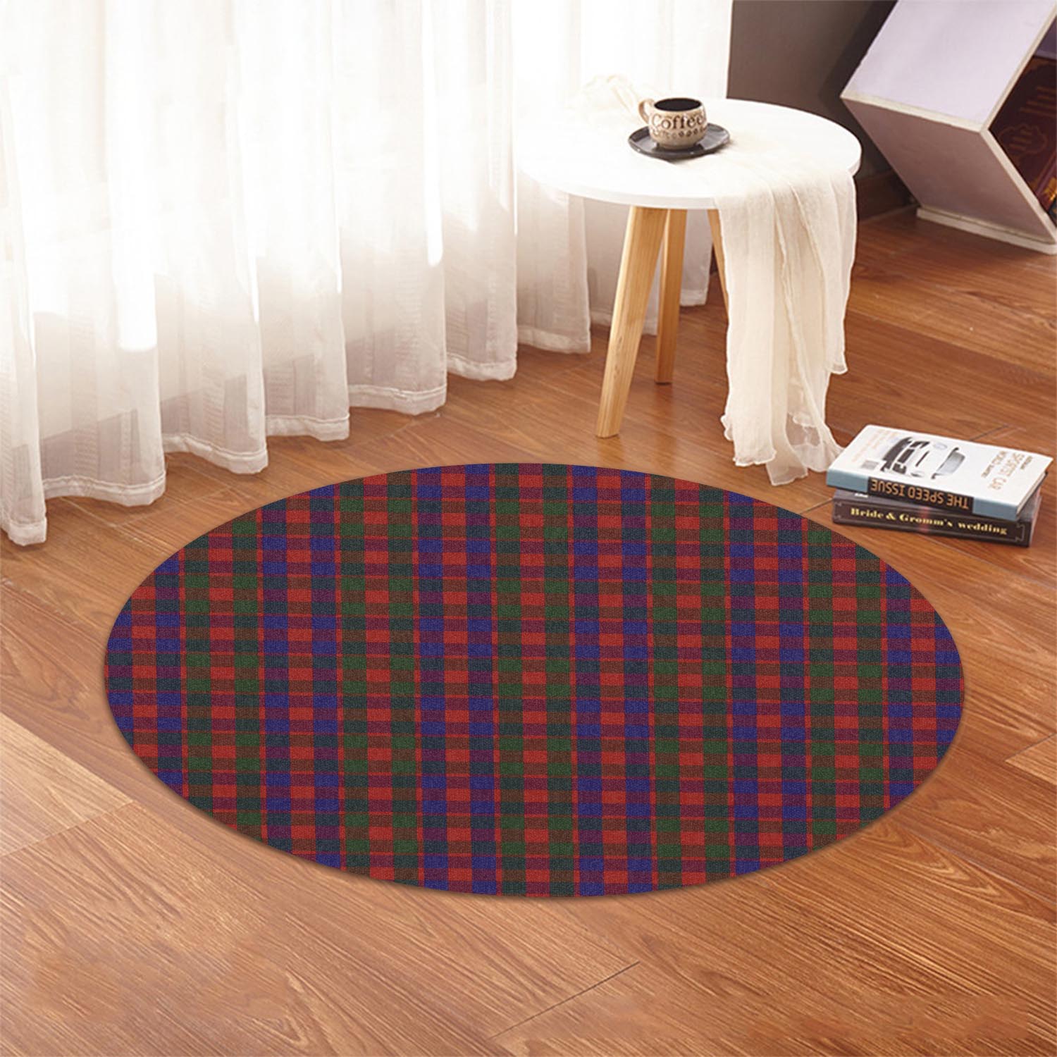 Gow Tartan Round Rug - Tartan Vibes Clothing