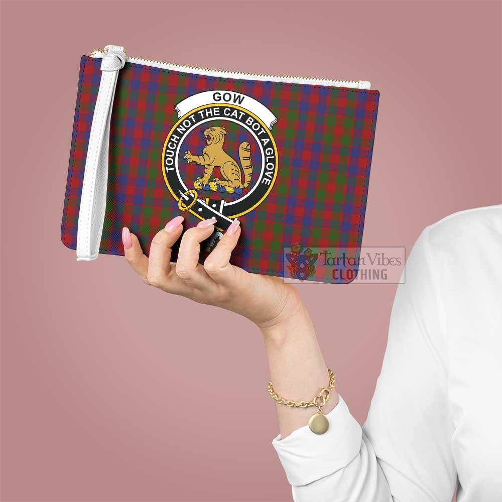 Tartan Vibes Clothing Gow Family Crest Tartan Clutch Bag