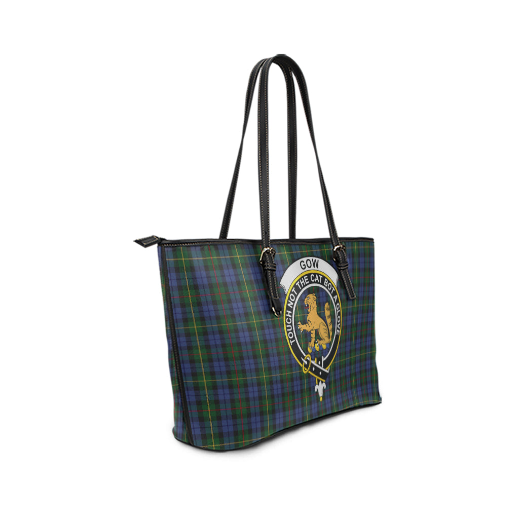 gow-hunting-tartan-leather-tote-bag-with-family-crest