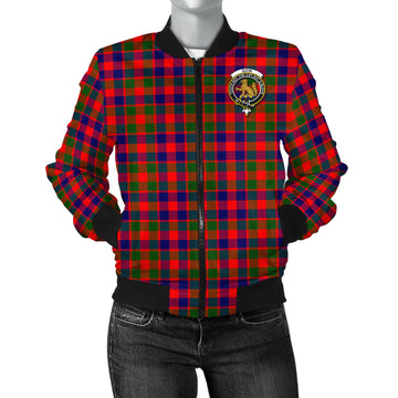 Gow Modern Tartan Bomber Jacket with Family Crest