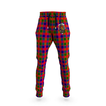 Gow Modern Tartan Joggers Pants with Family Crest