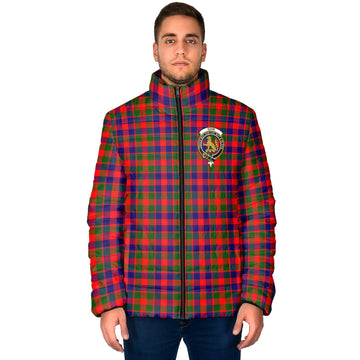 Gow Modern Tartan Padded Jacket with Family Crest