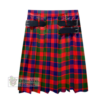 Gow of Skeoch Tartan Men's Pleated Skirt - Fashion Casual Retro Scottish Kilt Style