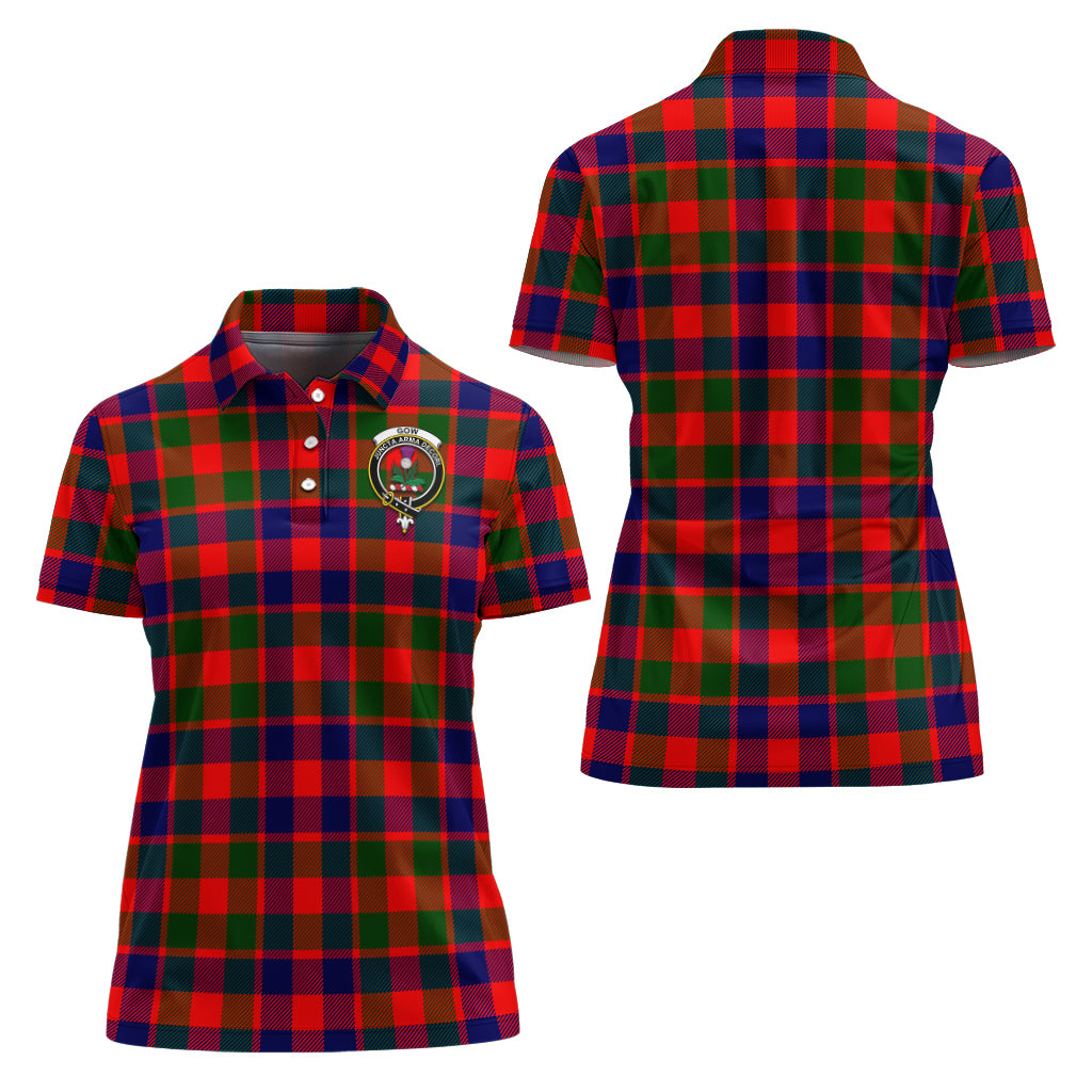 gow-of-skeoch-tartan-polo-shirt-with-family-crest-for-women