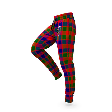 Gow of Skeoch Tartan Joggers Pants with Family Crest