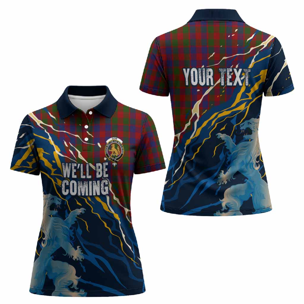 Gow Scotland Tartan Women Polo Shirt WC2026 Football - We'll Be Coming