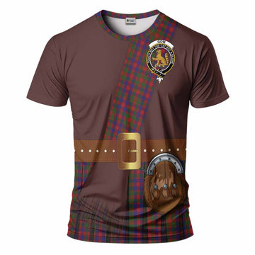 Gow Tartan Crest T-Shirt Kilt Costume Style