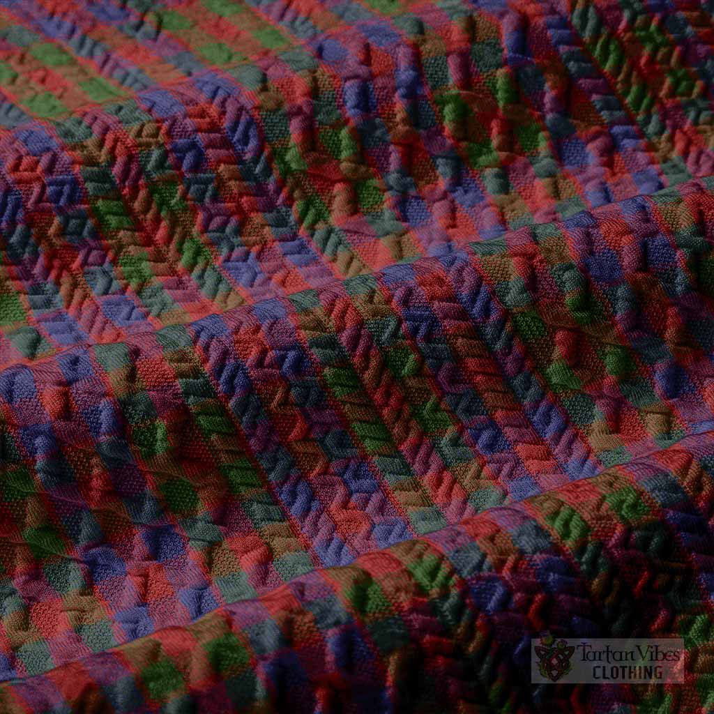 Gow Tartan Men’s Polo Sweater Top with Family Crest