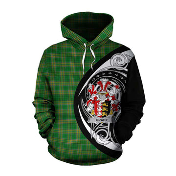 Grady Irish Clan Cotton Hoodie Celtic Circle Style