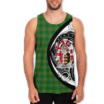 Grady Irish Clan Men's Tank Top Celtic Circle Style