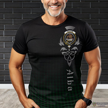 Graham Tartan T-Shirt Featuring Alba Gu Brath Family Crest Celtic Inspired