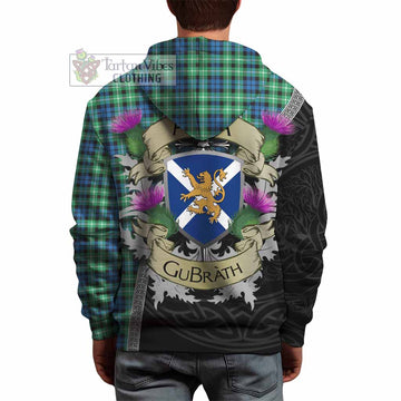Graham Tartan Family Crest Hoodie Lion Rampant Royal Thistle Shield Celtic Inspired