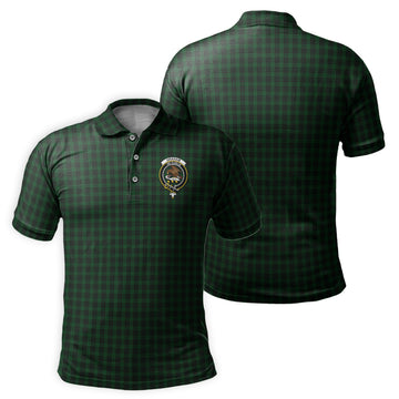 Graham Tartan Men's Polo Shirt with Family Crest
