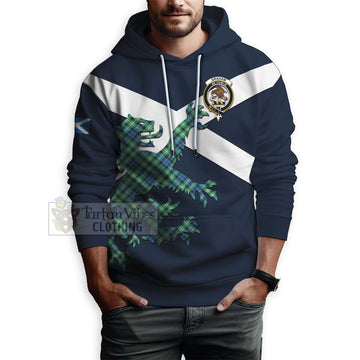 Graham Tartan Lion Rampant Hoodie Proudly Display Your Heritage with Alba Gu Brath and Clan Name