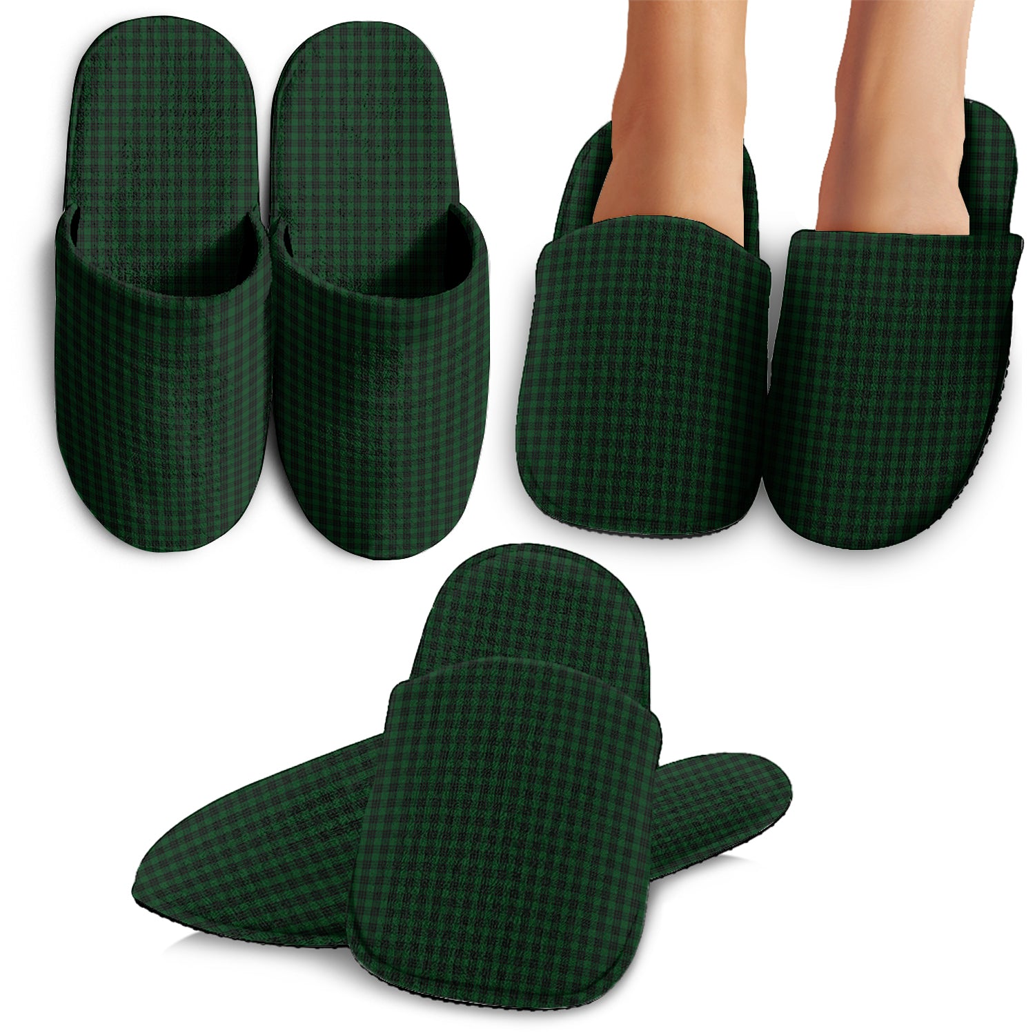 Graham Tartan Home Slippers - Tartanvibesclothing