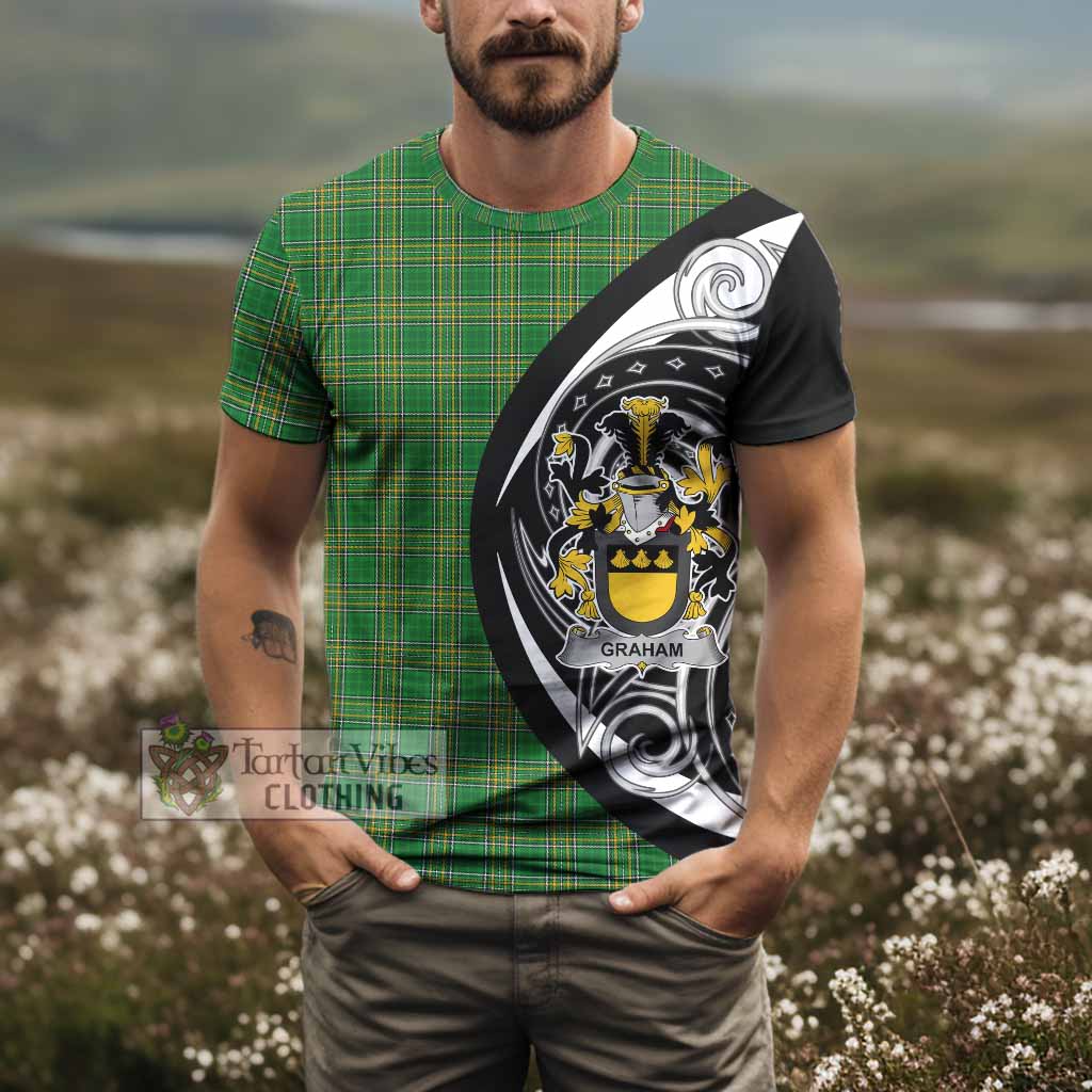 Tartan Vibes Clothing Graham Irish Clan T-Shirt Celtic Circle Style