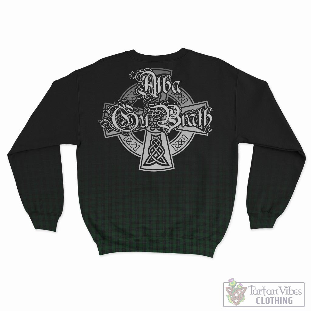 Tartan Vibes Clothing Graham Tartan Sweatshirt Featuring Alba Gu Brath Family Crest Celtic Inspired