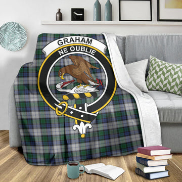 Graham Dress Tartan Blanket with Family Crest