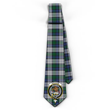 Graham Dress Tartan Classic Necktie with Family Crest