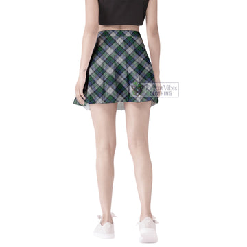 Graham Dress Tartan Women's Plated Mini Skirt