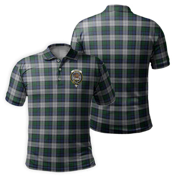 Graham Dress Tartan Men's Polo Shirt with Family Crest