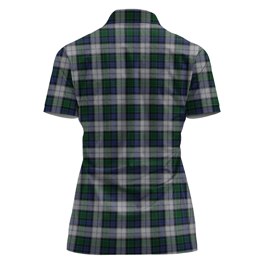 graham-dress-tartan-polo-shirt-with-family-crest-for-women