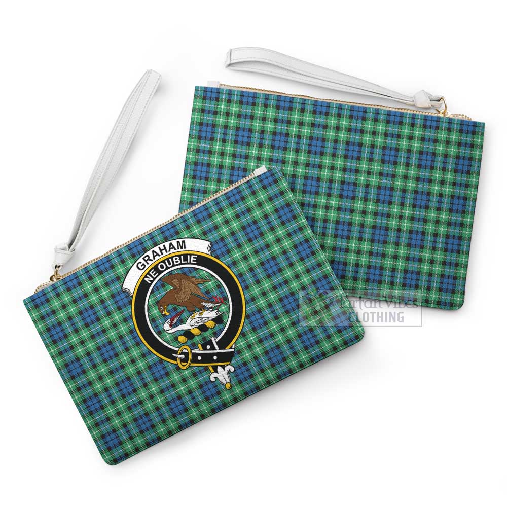 Tartan Vibes Clothing Graham Family Crest Tartan Clutch Bag