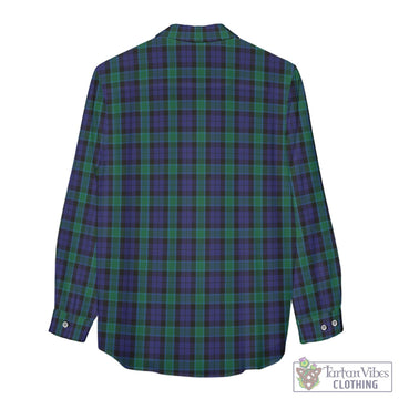 Graham of Menteith Tartan Womens Casual Shirt with Family Crest