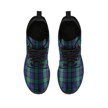 Graham of Menteith Tartan Leather Boots